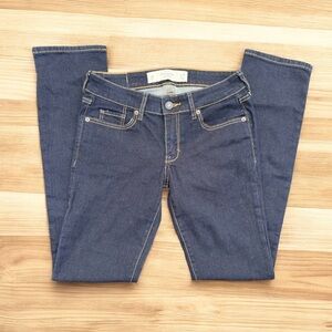 Abercrombie & Fitch Skinny Jeans Dark Blue Denim Womens size 0s